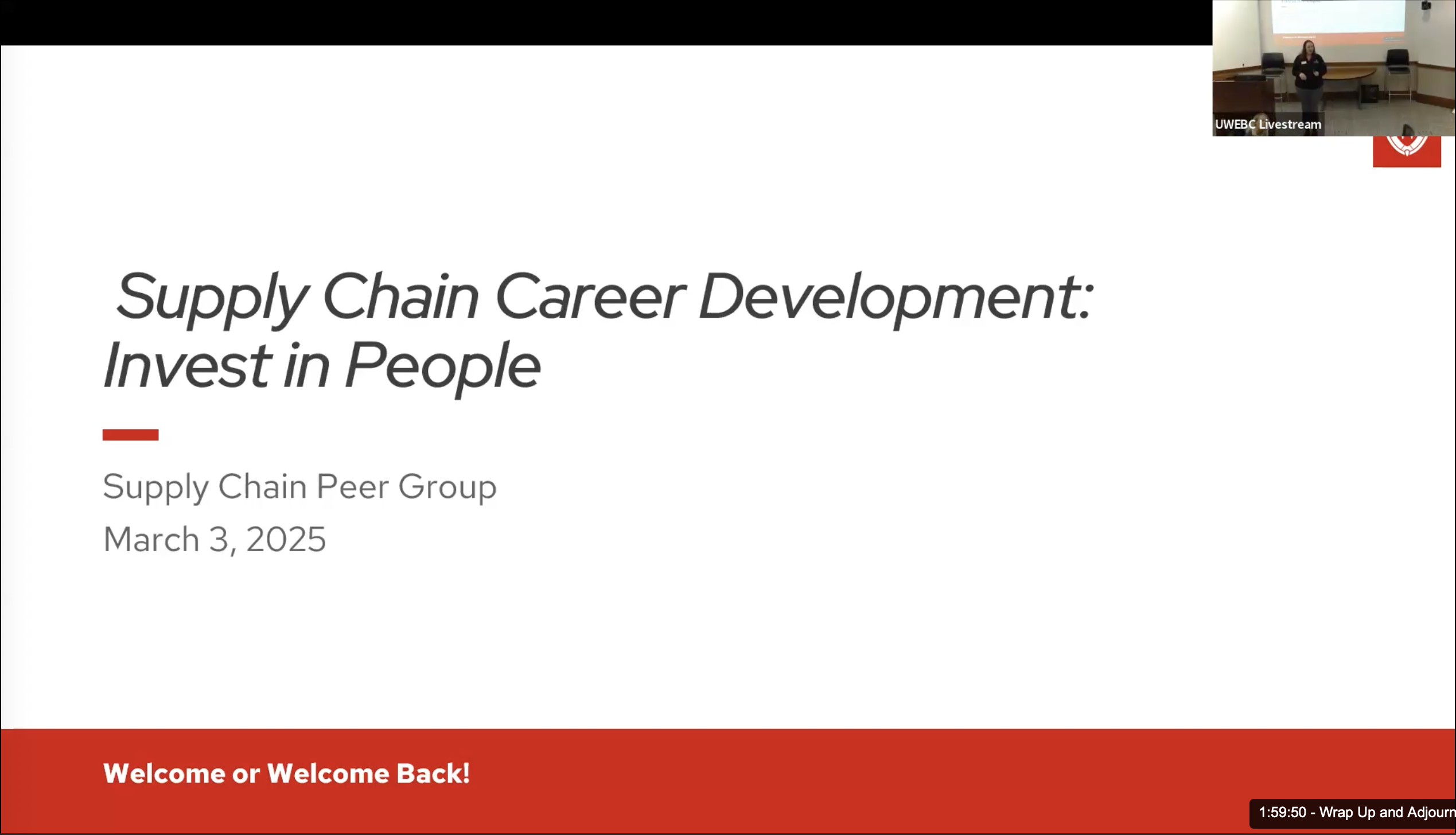 1. Full Event Recording: Supply Chain Career Development: Invest in People thumbnail